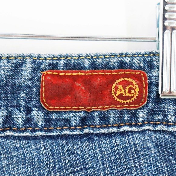 AG Adriano Goldshmied The Gemini Denim Blue Jeans - Picture 10 of 14